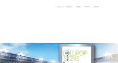Desktop Screenshot of lollipopsigns.com